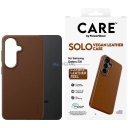 Case CARE by PanzerGlass Solo for Samsung Galaxy S26 brown