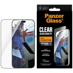 PanzerGlass Screen Protector Ultra-Wide Fit w. EasyAligner for iPhone 18 Pro Max / 17 Pro Max