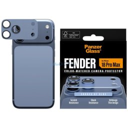 Tempered glass for camera PanzerGlass Fender Camera Protector for iPhone 18 Pro Max blue