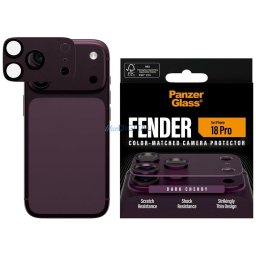 PanzerGlass Fender Camera Protector tempered glass lens protector for iPhone 18 Pro cherry