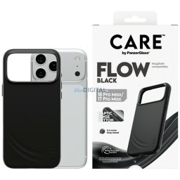 Case CARE by PanzerGlass Feature FLOW MagSafe case for iPhone 18 Pro Max / 17 Pro Max czarny