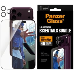 PanzerGlass Essentials 2w1 Glass+Lens for iPhone 18 Pro Max