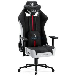 Gaming chair Diablo Chairs X-Player 2.0 Normal Size white-black