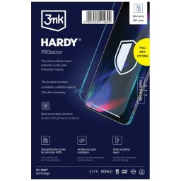 Universal wet-application protective film for tablet screen 3MK All-In-One Hardy Protector Tablet