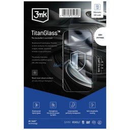 3MK Universal Dry-Install Hybrid Glass Phone Screen Protector - All Safe AIO TitanGlass