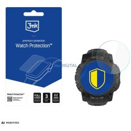 3MK FlexibleGlass Watch Hybrid Glass for Garmin Instinct 3 Tactical Edition 50mm
