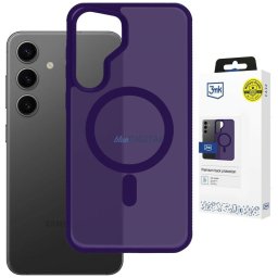 3MK Smoke MagCase Case for Samsung Galaxy S25 Purple