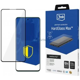 3MK HardGlass Max Tempered Glass for Motorola Edge 40 Neo Black