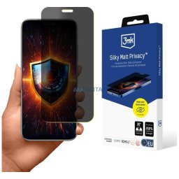 Privacy Screen Protector 3MK Silky Matt Privacy for Honor Magic 8 Pro
