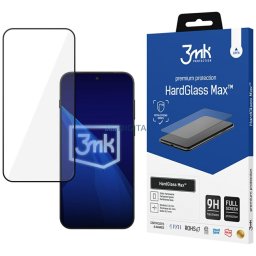 Tempered Glass 3MK HardGlass Max for OnePlus 15 5G Black