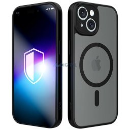 3MK Misty MagCase for Apple iPhone 15 black
