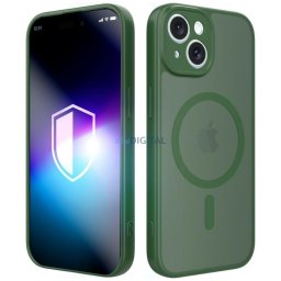 3MK Misty MagCase for Apple iPhone 14, green