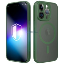 3MK Misty MagCase for Apple iPhone 15 Pro Max Green