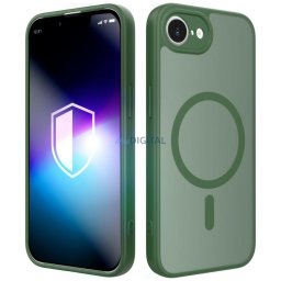 3MK Misty MagCase for Apple iPhone 16e / 17e Green
