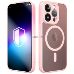 3MK Misty MagCase Case for Apple iPhone 15 Pro Max Pink