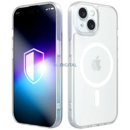 3MK Misty MagCase Case for Apple iPhone 15 White