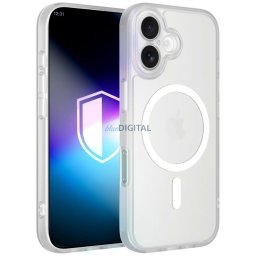 3MK Misty MagCase Case for Apple iPhone 16 White