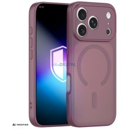 3MK Misty MagCase Case for Apple iPhone 17 Pro Max / 18 Pro Max Burgundy