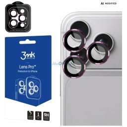 3MK Lens Protection Pro Camera Lens Protection for Apple iPhone 18 Pro / 18 Pro Max Burgundy