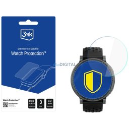 3MK ARC Watch Fullscreen Protective Film for Amazfit Active Max