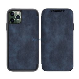 Beline Leather Book iPhone 11 Pro Case Blue