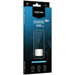 Tempered glass MyScreen Diamond Glass Edge Lite FG for Motorola Moto G67 / G67 Power black