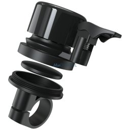 Bell with tracker Majestic for bicycle black