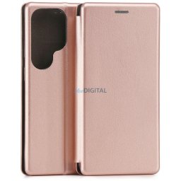 Case Beline Book Magnetic for Samsung Galaxy S26 Ultra rose-gold