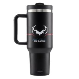 Diablo Burned Insulated Mug with Handle black