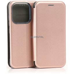 Beline Book Magnetic Case for Xiaomi 17 -- Rose Gold