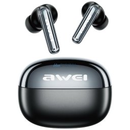 Wireless headphones T92 ANC Pro with a charging dock black