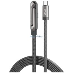 Cable with Stand AWEI CM-12C USB-C / USB-C Black