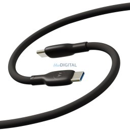 Motorola Silicone USB-C to USB-C Cable 2 m 5 A black