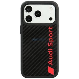 Case Audi R8 Carbon Fiber MagSafe for iPhone 18 Pro / 17 Pro black