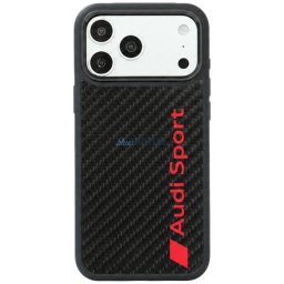 Case Audi R8 Carbon Fiber MagSafe for iPhone 18 Pro Max / 17 Pro Max black