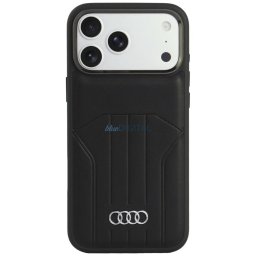 Case Audi Synthetic Leather Case MagSafe for iPhone 18 Pro Max / 17 Pro Max black