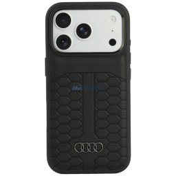 Case Audi Leather Case MagSafe for iPhone 18 Pro / 17 Pro black
