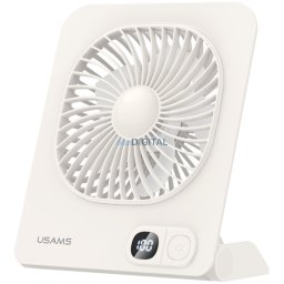 Lightweight Magnetic Desktop Fan USAMS whtie