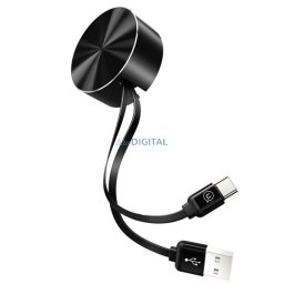 USAMS Kabel zwijany U-Bin USB-C 1m. 2Aczarny/black TCUSBZH01 (US-SJ164)