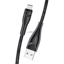 USAMS Braided U41 microUSB Cable 3m 2A black SJ399USB01 (US-SJ399) Fast Charge