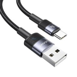 USAMS SET Cable USB to USB-C 3A 1.2mFast Charging steel/tarnish 30 pcs SJ718ZJ01 (US-SJ718)