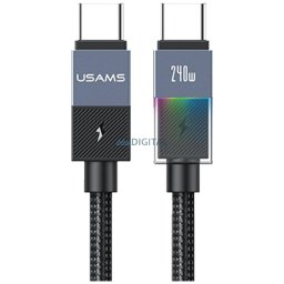 Cable USAMS SJ777 PD 240W USB-C/USB-C 1.2m tarnish