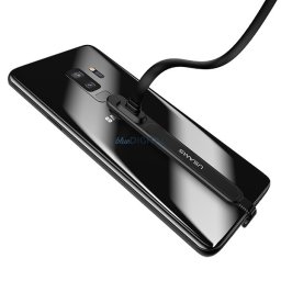 USAMS Kabel Gaming U9 USB-C 1,5mpłaski czarny/black SJ236TC01 (US-SJ236)