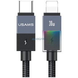 Cable USAMS SJ776 PD 30W USB-C/Lightning 1.2m tarnish