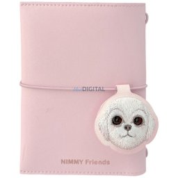 Notebook + pen Set 2-in-1 Nimmy New Big Eyed Cute Pets 2.0 Dog pink