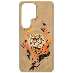 Nimmy Tiger MagSafe case for Samsung Galaxy S26 Ultra light brown