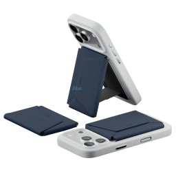 Moft Agile Travel MagSafe Magnetic Wallet for Tripod in navy blue