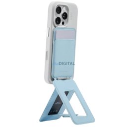 Magnetic stand with wallet for smartphone Moft Movas Tripod MagSafe blue