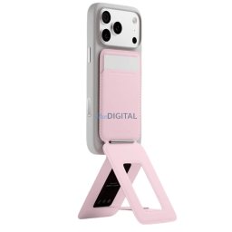 Magnetic stand with wallet for smartphone Moft Movas Tripod MagSafe pink