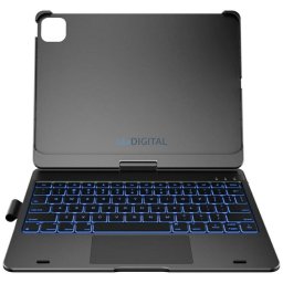 Case Flexbook Touch Typecase with keyboard for iPad Air 11" 2024/2025 grey